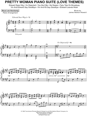 Pretty Woman Piano Suite (Love Themes)