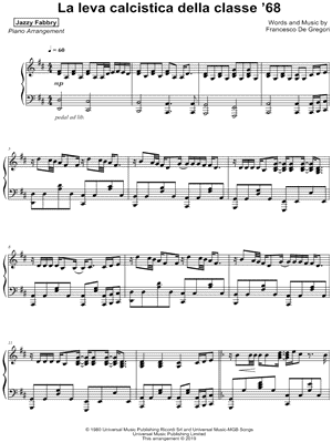 La leva calcistica della classe '68