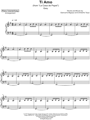 Ti Amo [easy]