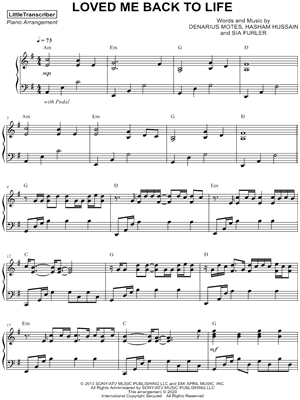 Loved Me Back to Life