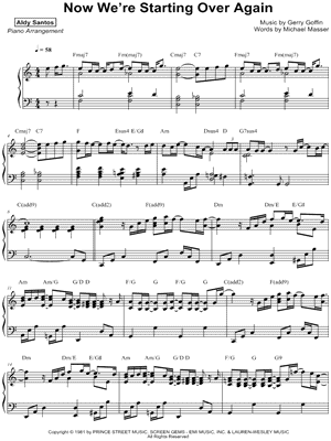 Now We're Starting Over Again