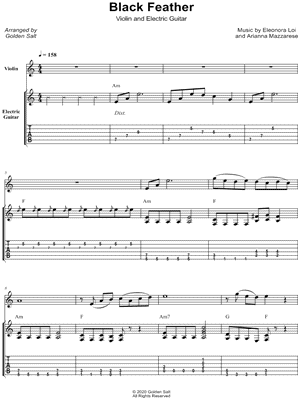 Black Feather - Violin & Guitar