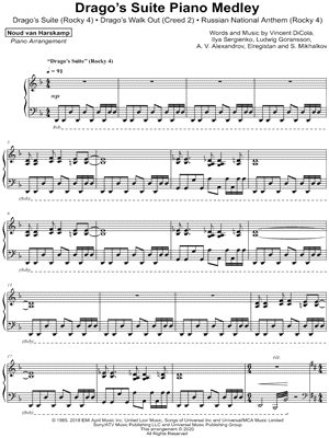 Drago's Suite Piano Medley