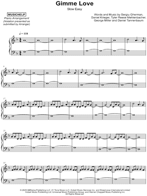 Gimme Love [Slow Easy]