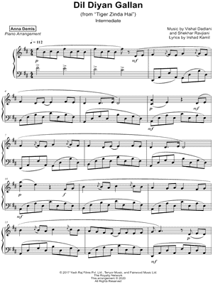 Dil Diyan Gallan [intermediate]