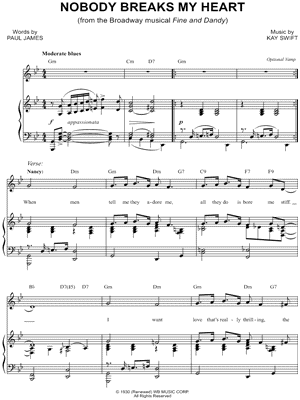 Nobody Breaks My Heart