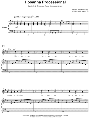 Hosanna Processional