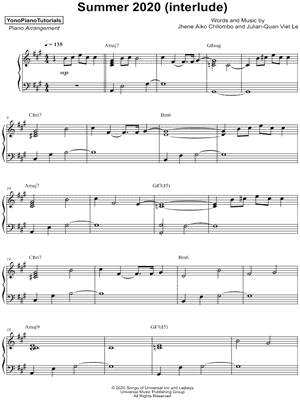 Summer 2020 (interlude)