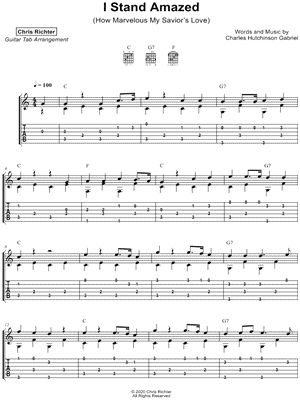 I Stand Amazed