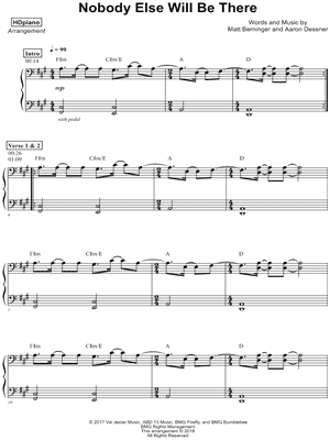 Nobody Else Will Be There