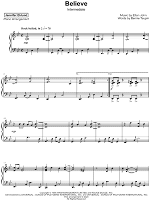 Believe [intermediate]