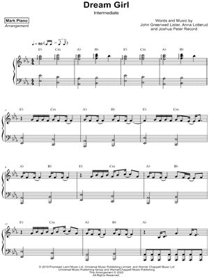 Dream Girl [intermediate]