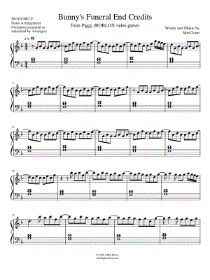 Bunny's Funeral End Credits