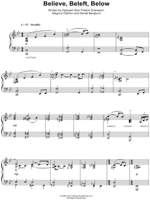 Believe, Beleft, Below