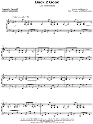 Back 2 Good [late intermediate]