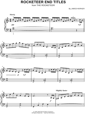 Rocketeer End Titles