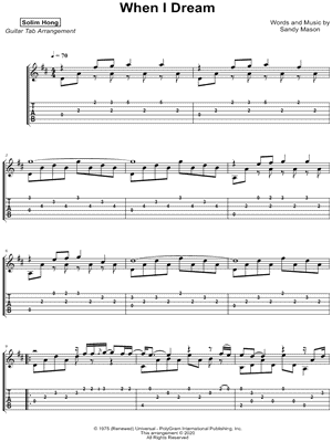 When I Dream