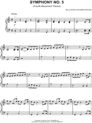 Symphony No. 5 in C Minor, Op. 67 - 4th Movement [Excerpt]