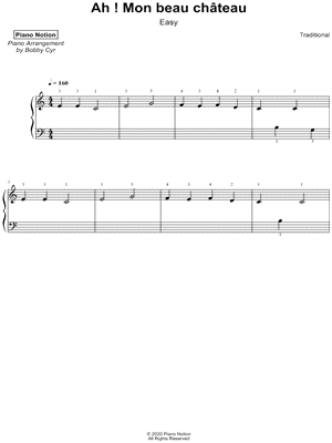 Ah! Mon beau château [easy]