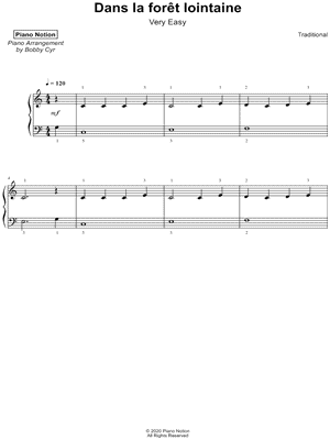 Dans la forêt lointaine [very easy]