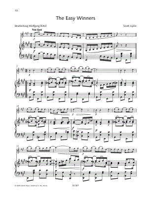 The Easy Winners - Violin & Piano