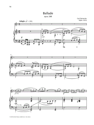 Ballade, Op. 288 - Flute & Piano