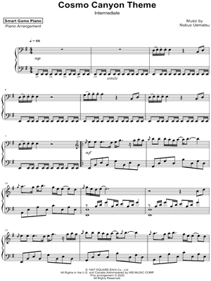 Cosmo Canyon Theme [intermediate]