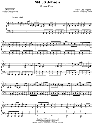 Mit 66 Jahren