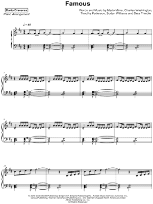 Famous (I'm the One)