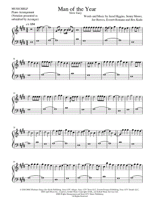 Man of the Year [slow easy]