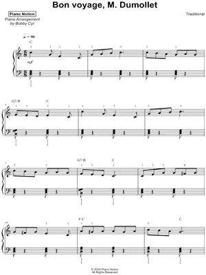Bon voyage, M. Dumollet