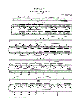 Désespoir, Op. 7 No. 2 - Violin & Piano