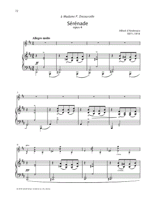 Sérénade op. 4