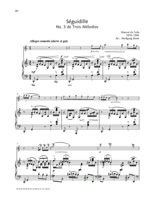 Séguidille - Violin & Piano