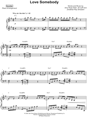 Love Somebody