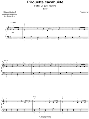 Pirouette cacahuète [easy]