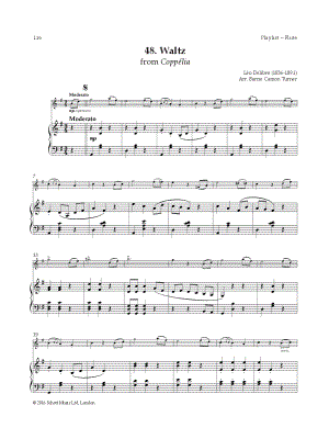 Waltz from Coppelia - Flute & Piano