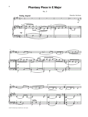 Phantasiestücke No. 3 - Violin & Piano