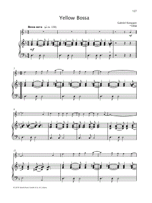 Yellow Bossa - Violin & Piano