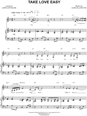 Take Love Easy