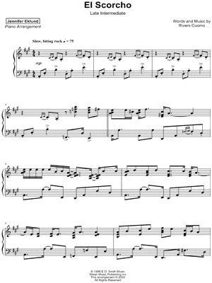 El Scorcho [late intermediate]