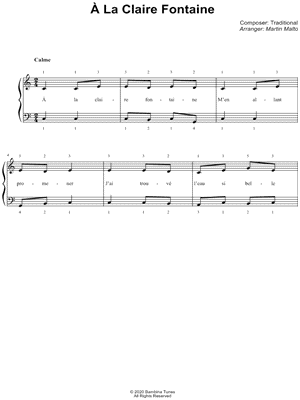 A La Claire Fontaine