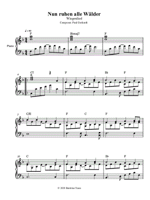 Nun ruhen alle Wälder