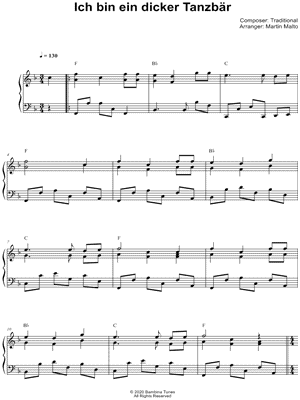 Ich bin ein dicker Tanzbär