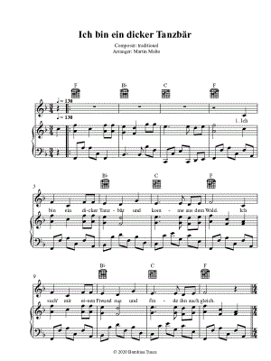 Ich bin ein dicker Tanzbär