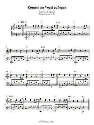 Kommt ein Vogel geflogen