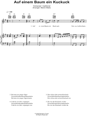 Auf einem Baum ein Kuckuck