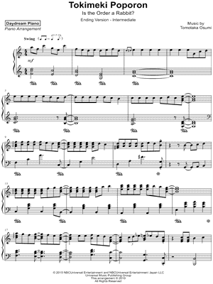 Tokimeki Poporon [ending version - intermediate]