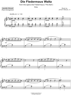 Die Fledermaus Waltz [easy]