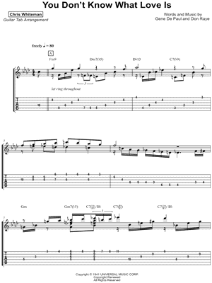 You Don't Know What Love Is